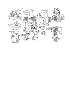 Recoil Starter Diagram and Parts List for 10323 800001 THRU 200001 & UP Lawn Boy Lawn Mower